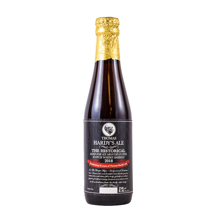 Thomas Hardy's Ale The Historical Vintage 2018 50 Years Birra Ambrata Amara Gradazione Alcolica 13,7%