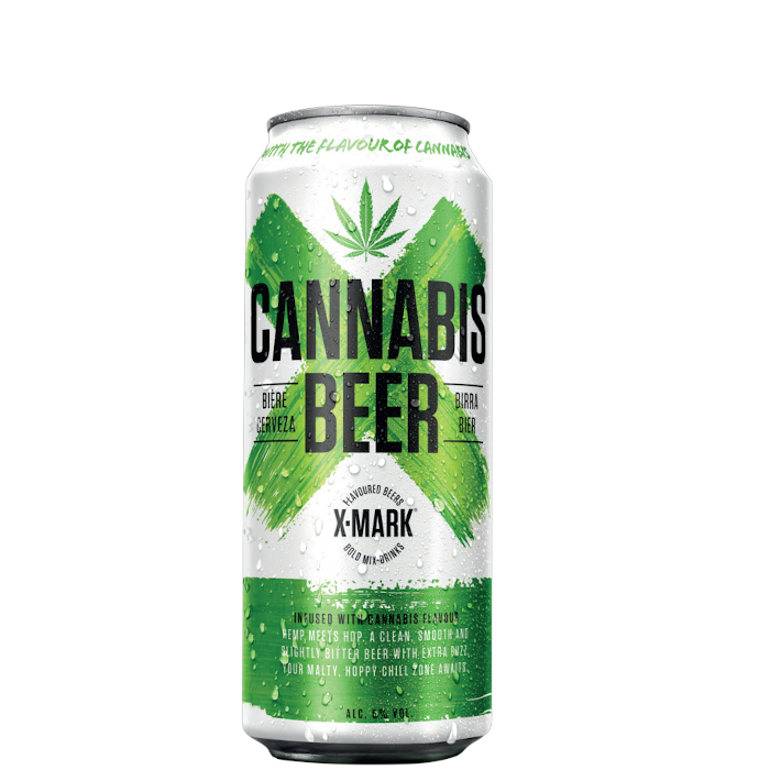 X-Mark Cannabis Beer Lattina cl. 50